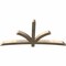 Ekena Millwork Davenport Rough Sawn Timber Gable Bracket, Douglas Fir, 84"W x 42"H x 4"D x 4"F, 12/12 Pitch GBW084X42X0404DAV00RDF - alternate 5